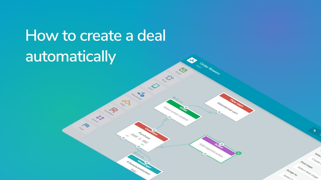How to create a deal automatically