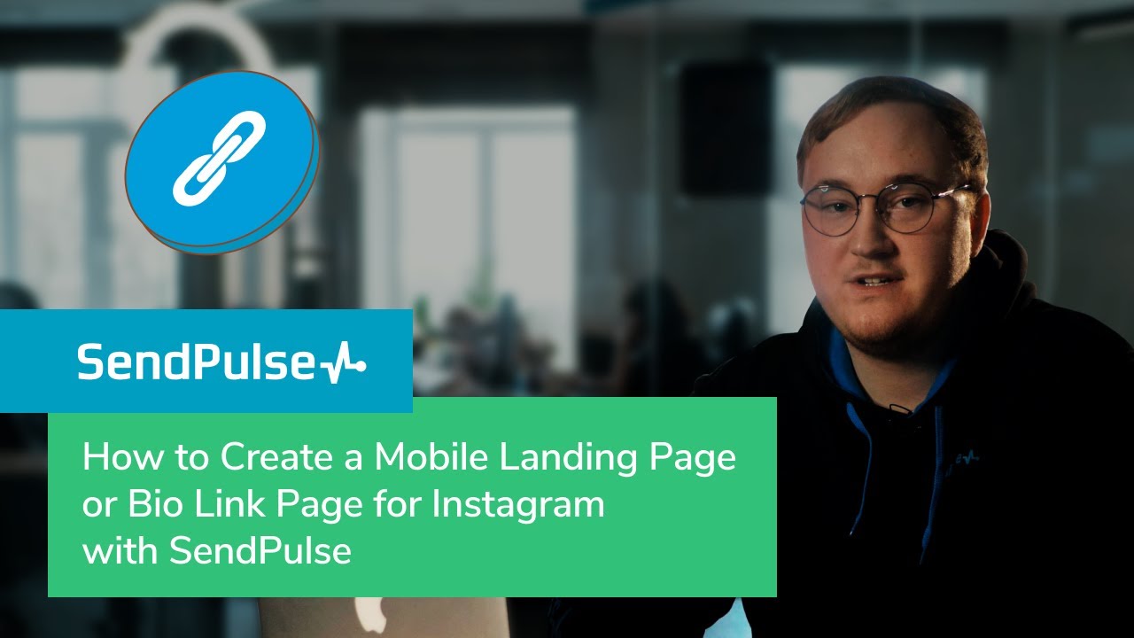 How to Create a Mobile Landing Page or Bio Link Page for Instagram with SendPulse