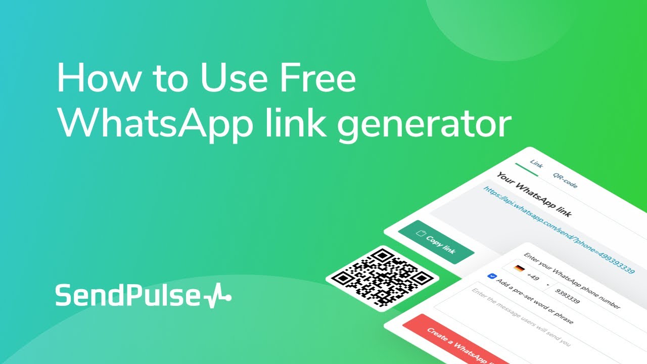 How to Use Free WhatsApp link generator