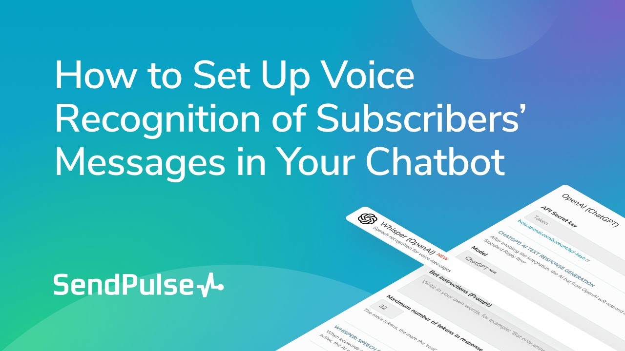 How to Set Up Voice Recognition of Subscribers’ Messages in Your Chatbot